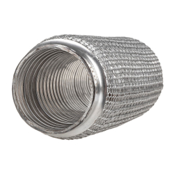 Компенсатор (гофра) выхлопной системы 3х-слойная WIRE MESH 55x200 UNIVERSAL D=55mm L=200mm GANZ GIG05313