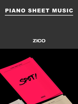 публикация ZICO - PIANO SHEET MUSIC : ZICO SET Version