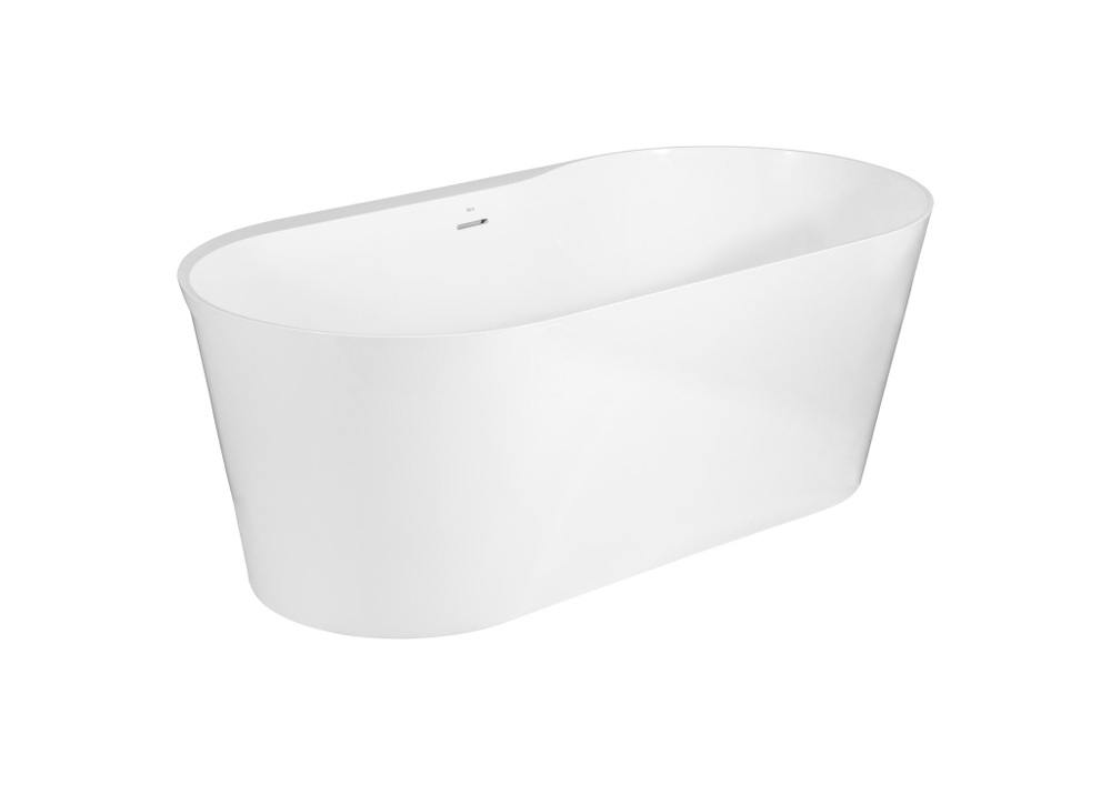 Raina 159х79 ванна из материала Stonex® свободностоящая, белая, 248466000