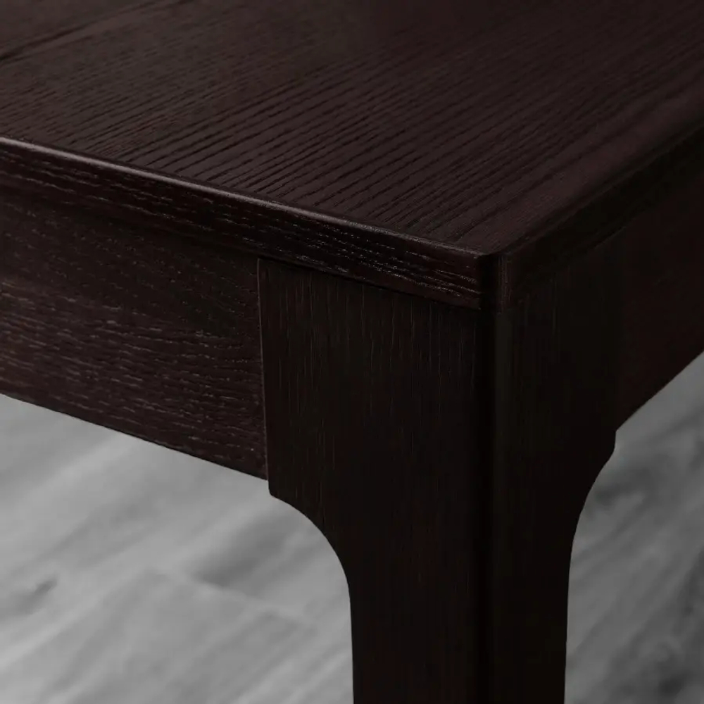 Раздвижной обеденный стол - IKEA EKEDALEN, 120/180х80 см, темно-коричневый, ЭКЕДАЛЕН ИКЕА
