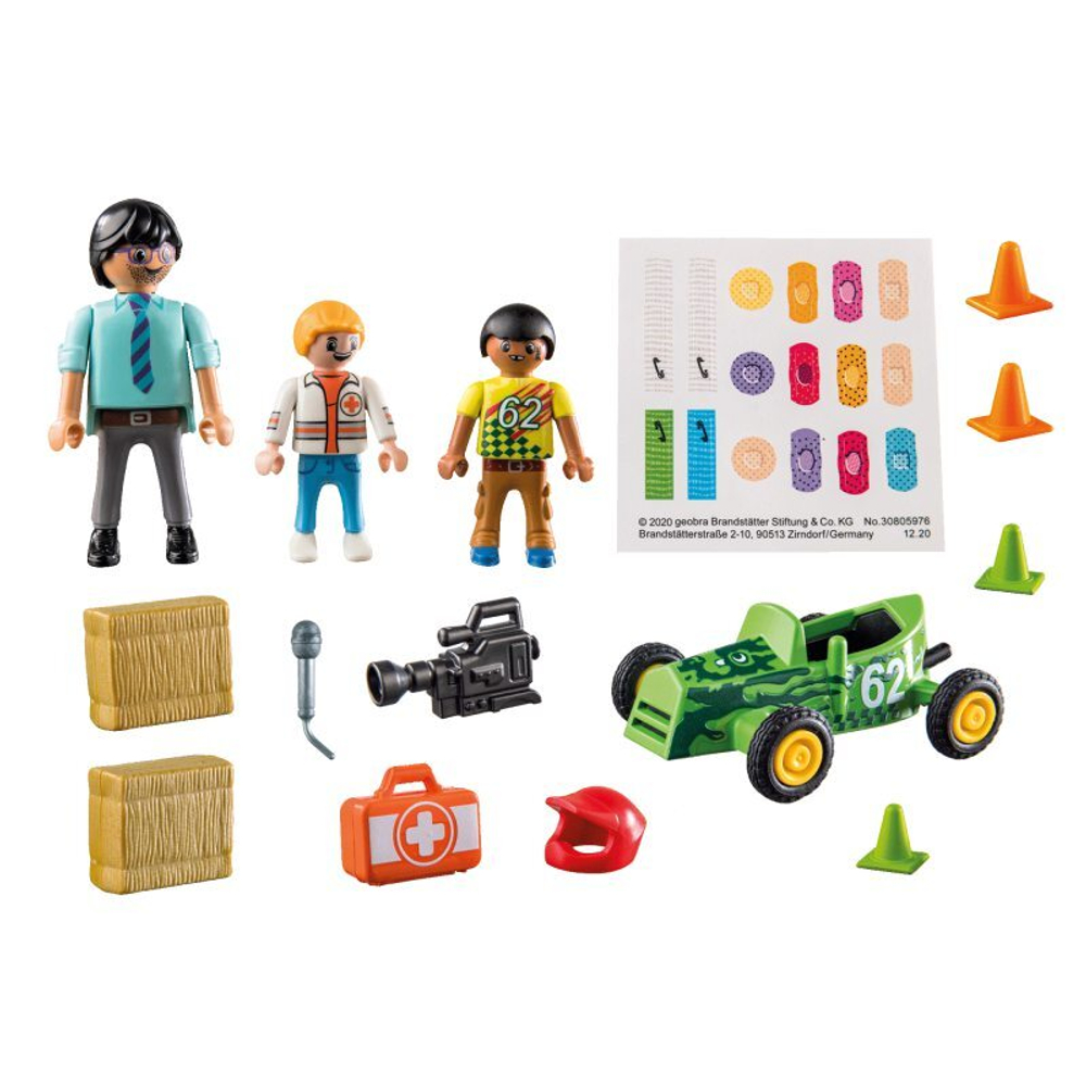 Playmobil - Duck On Call Rescue action. Помогите гонщику! 70919