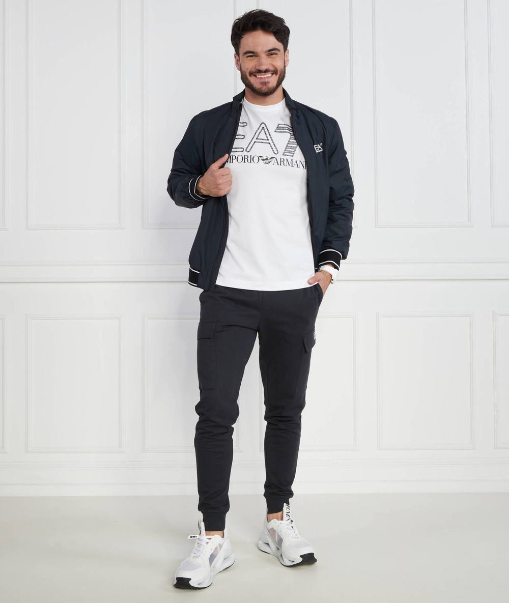 Футболка EA7 - белый(6RPT03 PJFFZ)