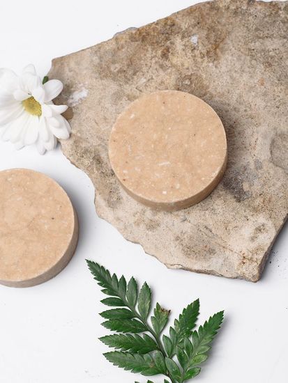 Шампунь твёрдый Greena Avocadova с пудрой шикакай и какао, 50 г