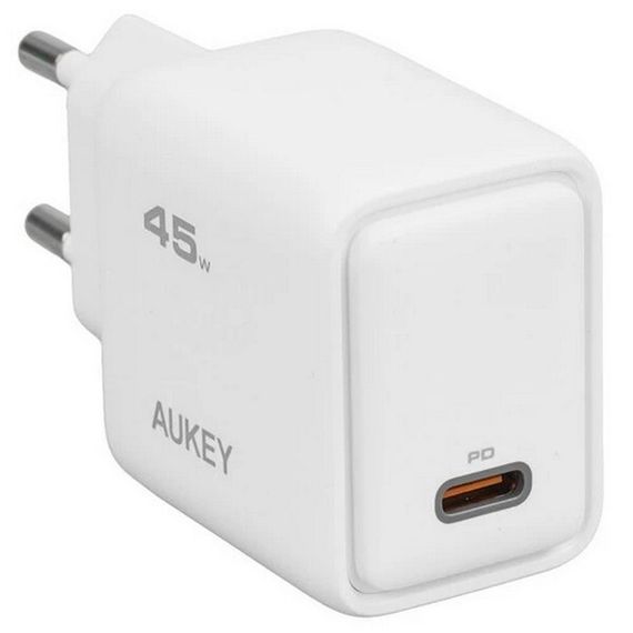 Cетевое зарядное устройство Aukey Comet 45W (AWC-PA-C2) White