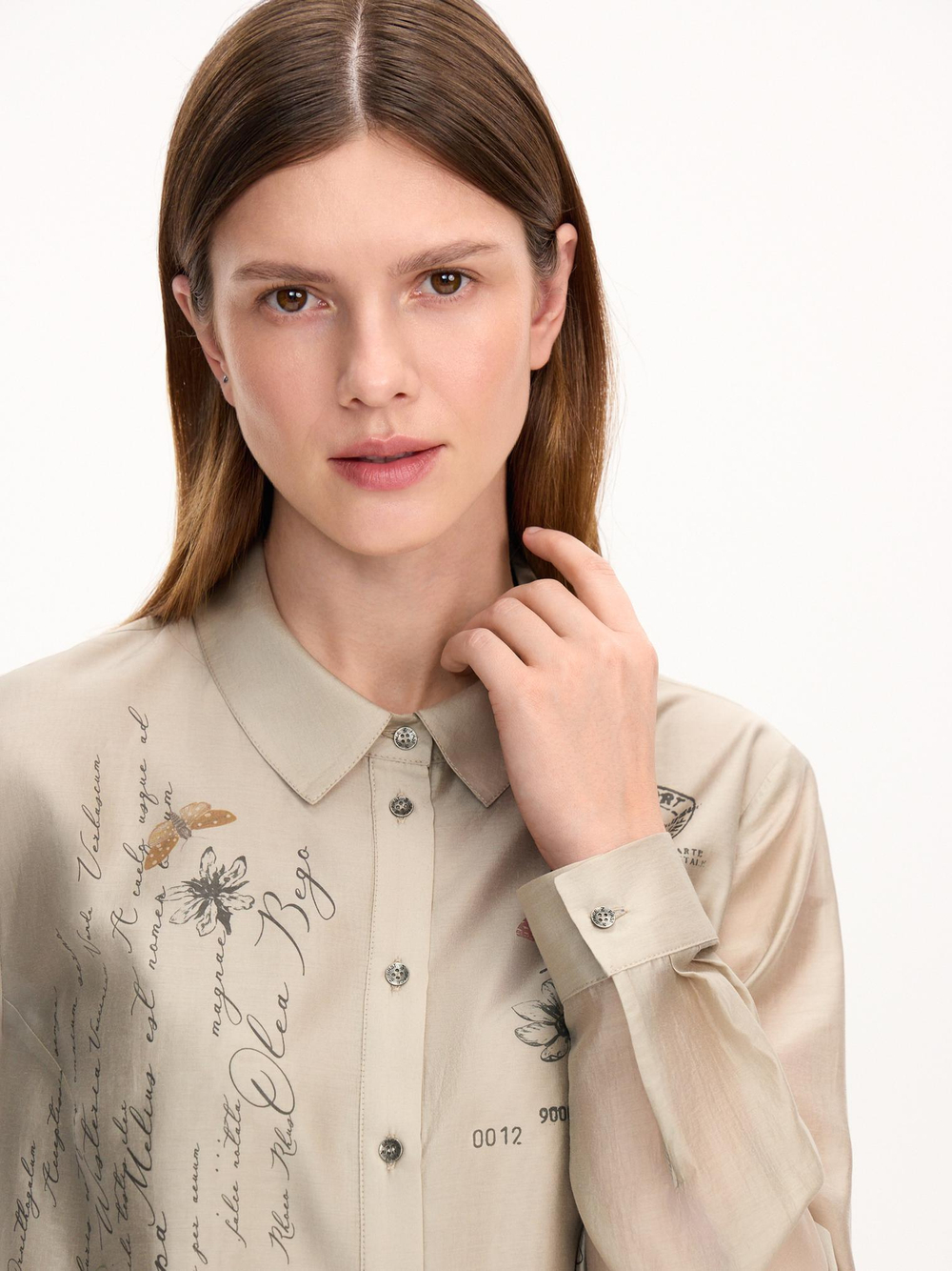 Блузка 2125-013-06 First in Space