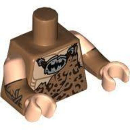 Торс  Бэтмена с животным принтом