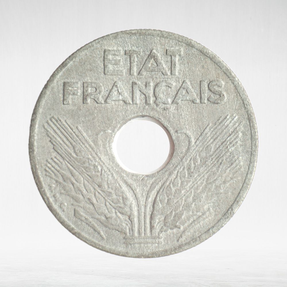 France, 10 Centimes 1943 - Vichy French State, F