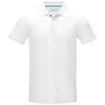 Мужское поло Graphite с коротким рукавом, изготовленное из натуральных материалов