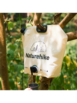 Канистра Naturehike Ling Wo для воды, 10 л., мягкая, желтая