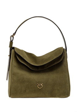 BIG LEAF BAG HOBO IN TUMBLED LEATHER