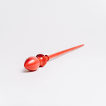 Опорное веретено для прядения из древесины сибирского кедра 290 мм. B76