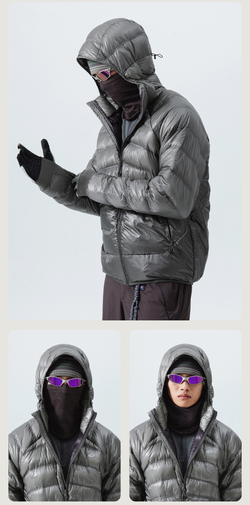 Куртка Nothomme Blue Down Jacket "Silver"