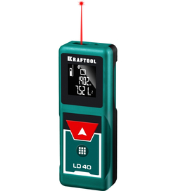 KRAFTOOL LD-40, 5 см - 40 м, лазерный дальномер (34763)