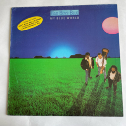 Винтажная виниловая пластинка LP Bad Boys Blue My Blue World (Испания 1988)