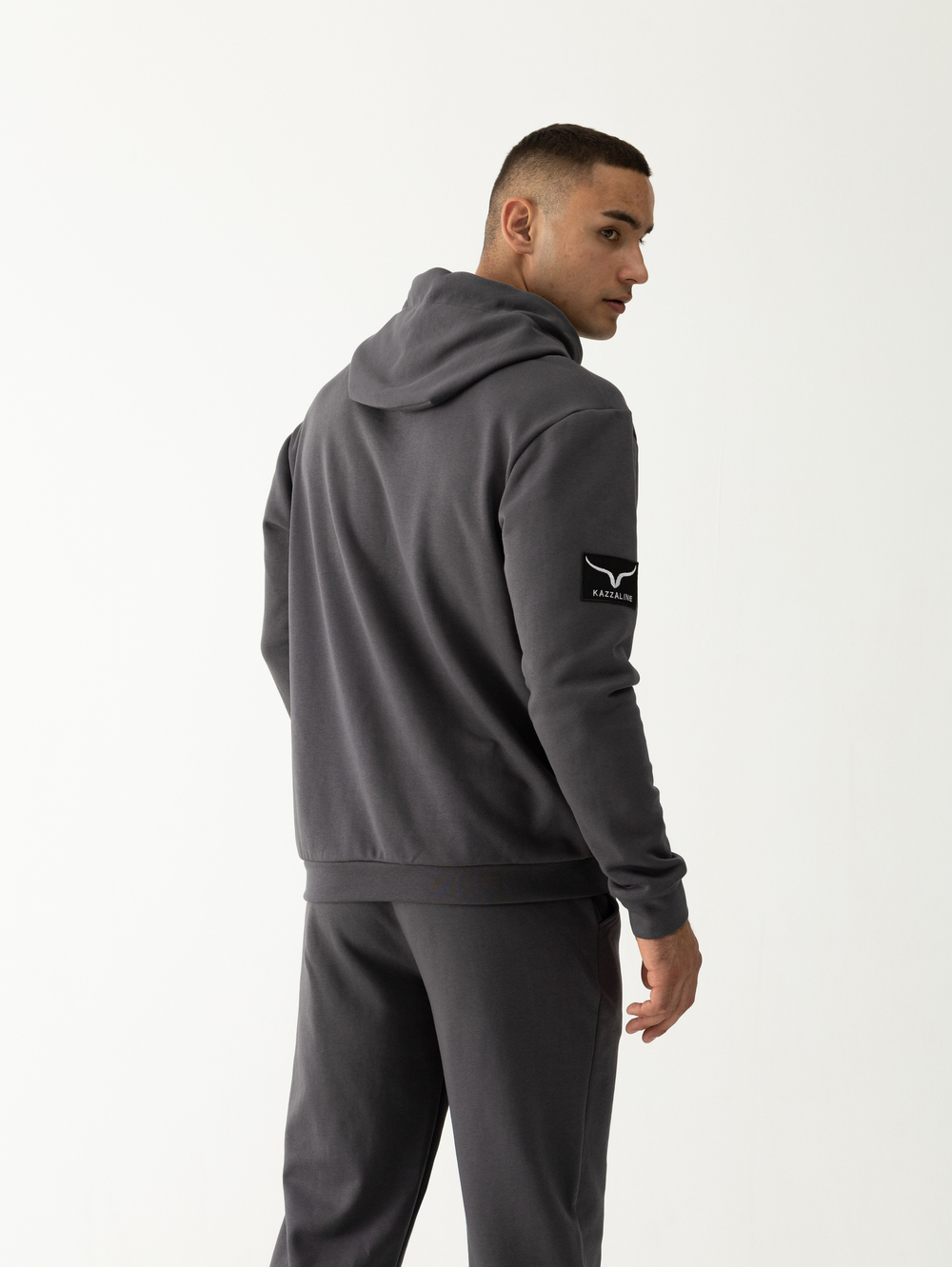 Костюм мужской спортивный (без начеса). Графит