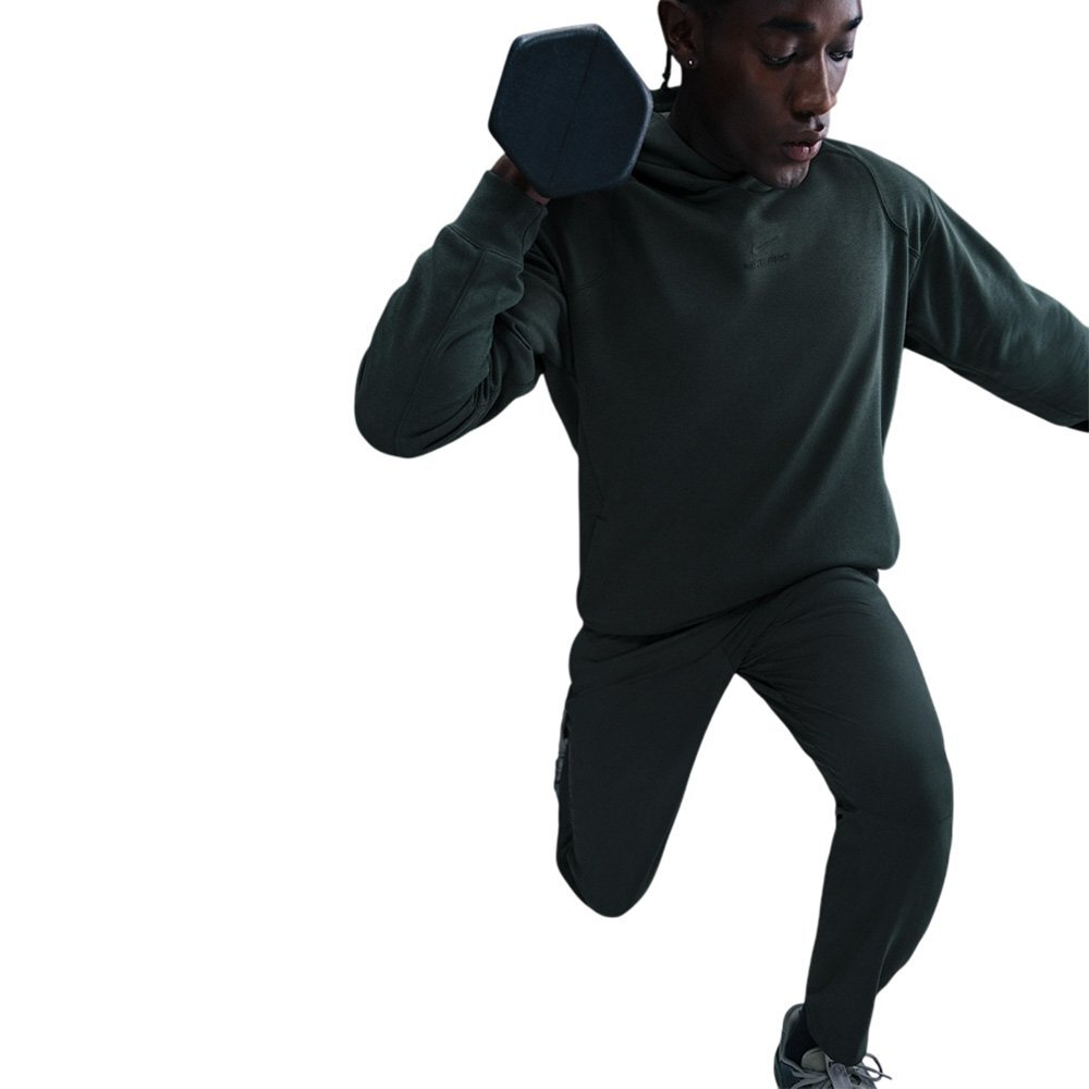 Баскетбольная толстовка Nike Pro Dri-FIT Green Sweatshirt