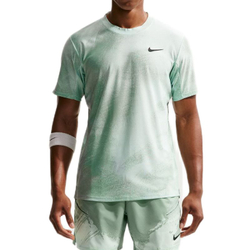 Мужская теннисная футболка Nike Court Paris Slam Advantage Dri-Fit Tennis - barely green/steam/black