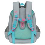 Ранец GRIZZLY анатомическая спинка, c брелоком, для девочек, "MAGIC CAT", 36х28х20 см, RAz-286-2/1