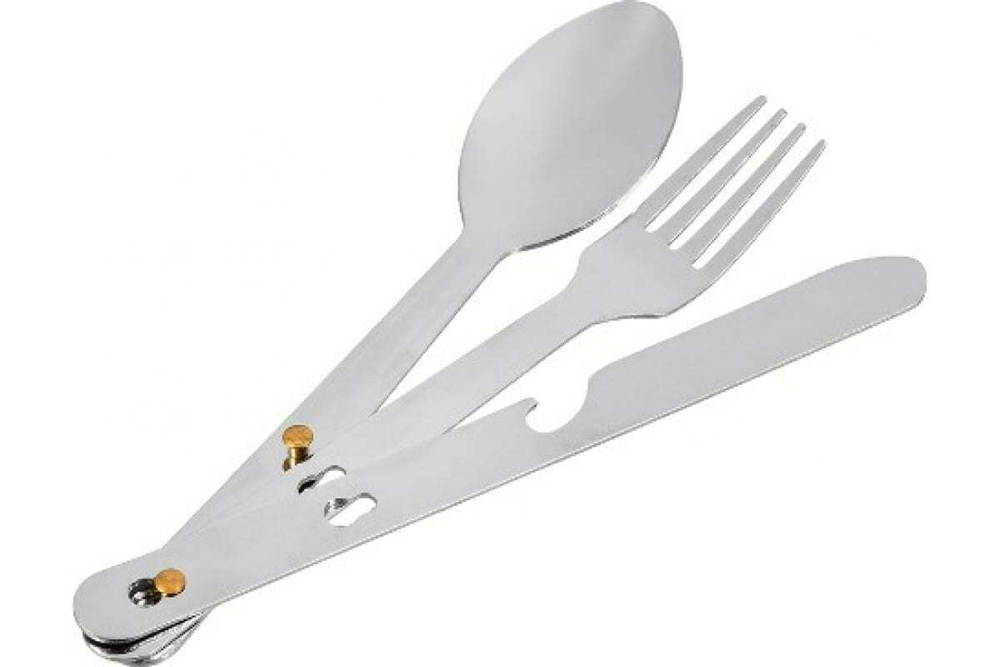 НАБОР СТОЛОВЫХ ПРИБОРОВ BOYSCOUT 16СМ В ЧЕХЛЕ 61085