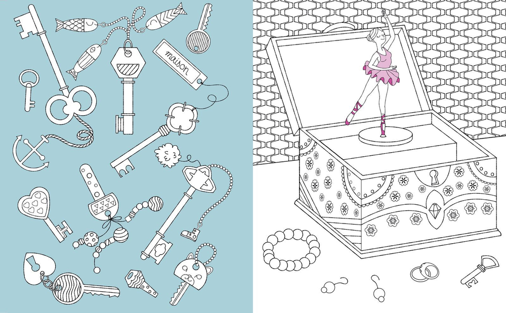 Моя любимая раскраска по цветам, точкам и номерам