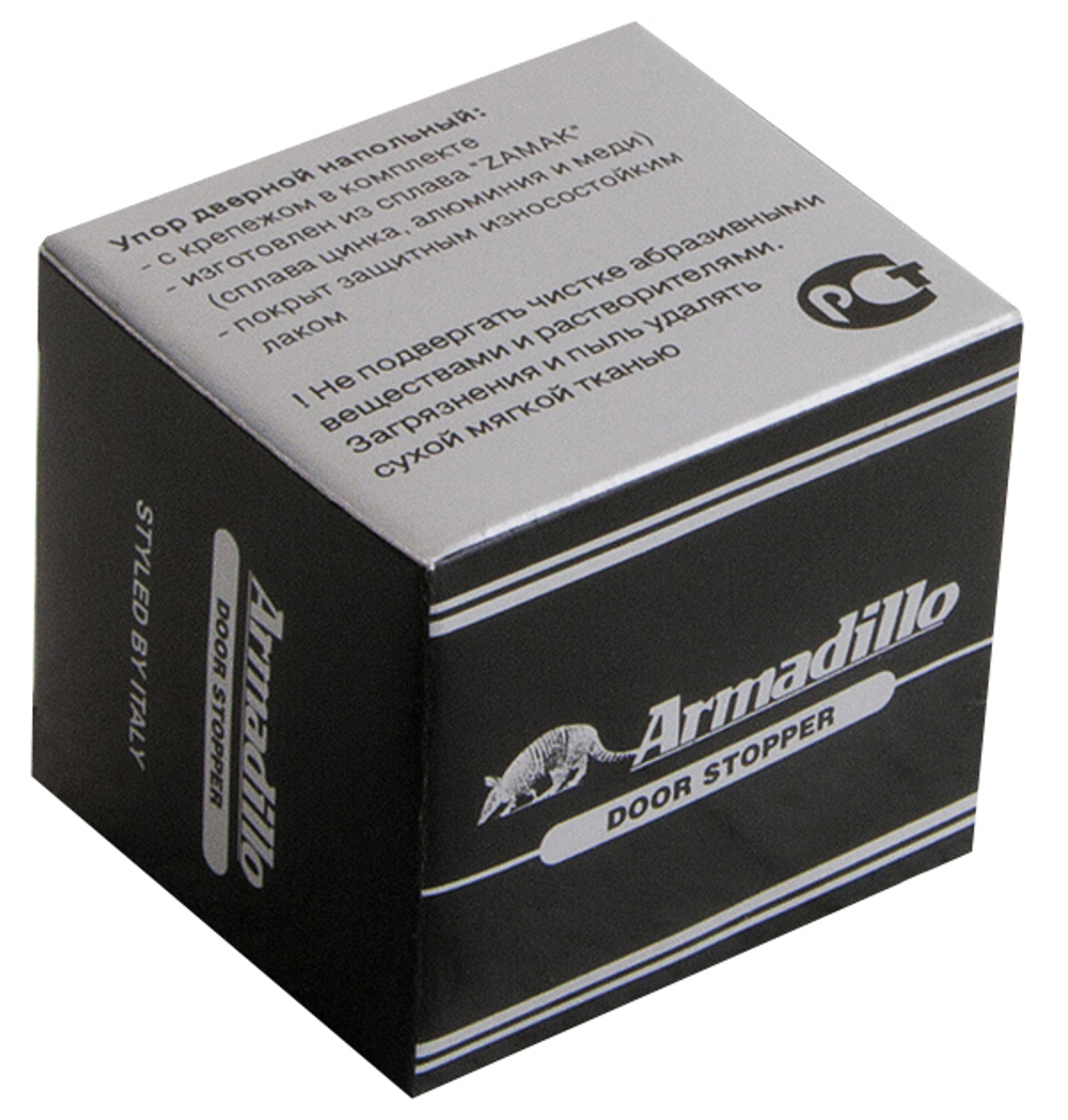 Упор дверной Armadillo (Армадилло) DH062ZA CP Хром