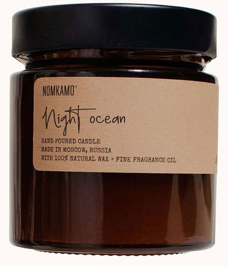 NIGHT OCEAN свеча в янтарной банке, Nomkamo
