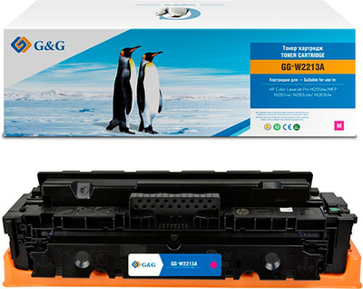 Картридж G&G, аналог HP W2213A (207A) для M255/M282/M283 пурпурный (1,25k)