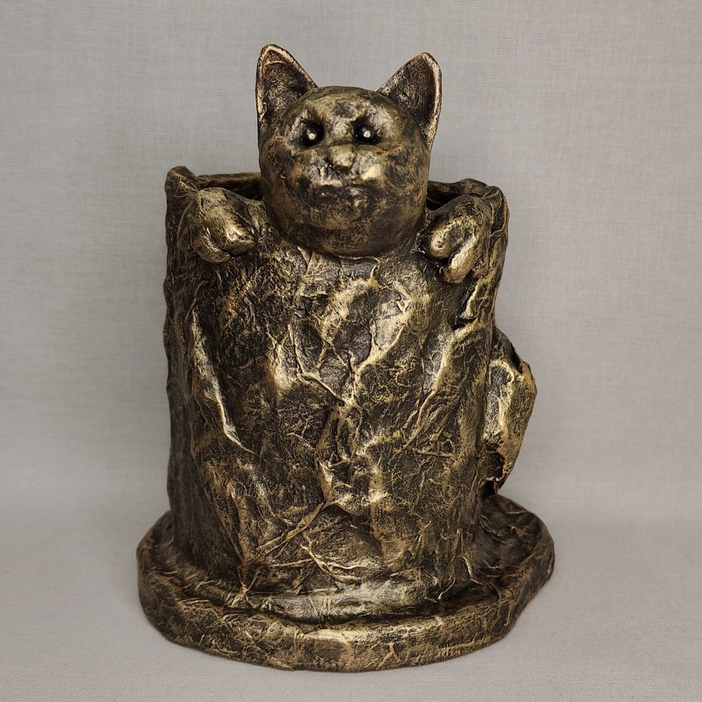 Авторская подставка Котик