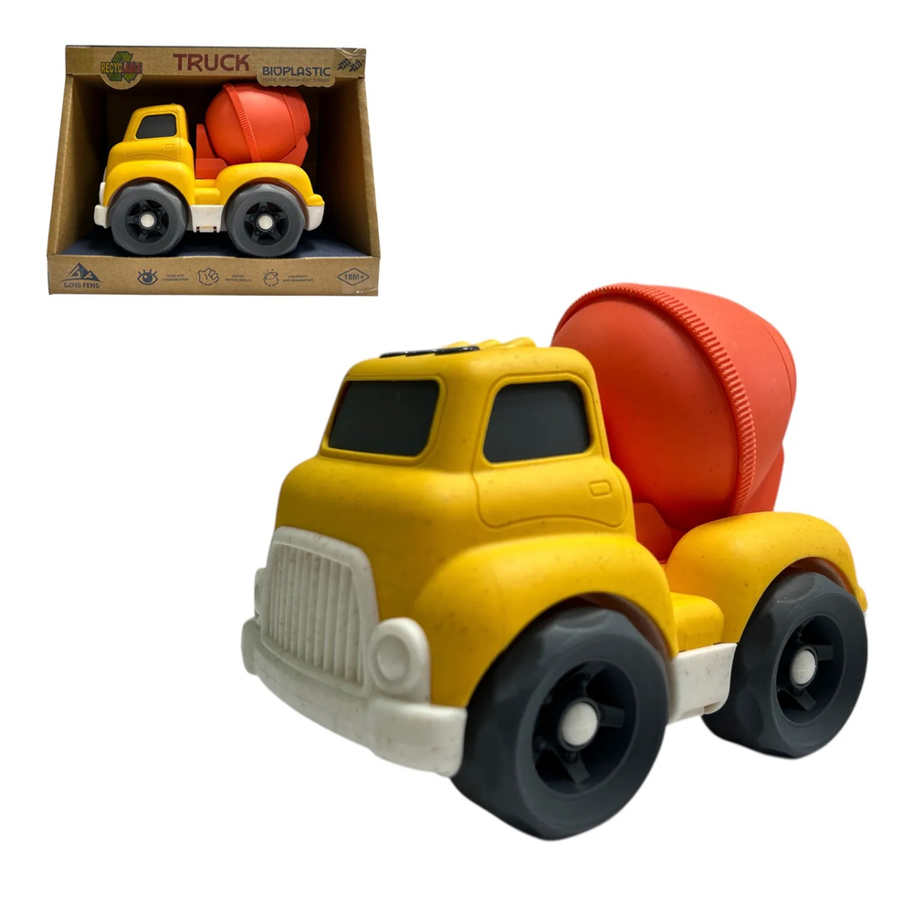 Игрушечная машинка Бетономешалка