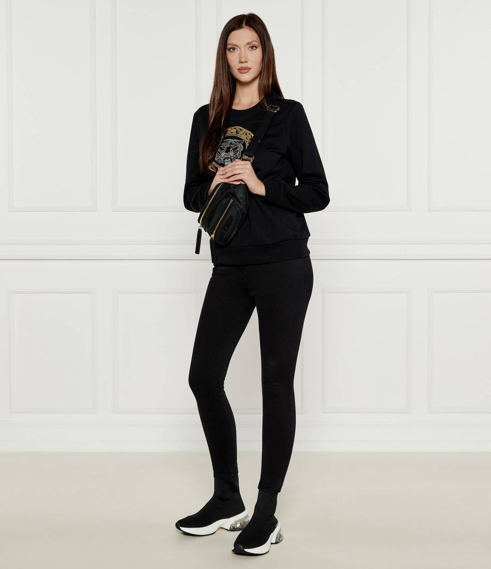 Кроссовки CRYSTAL60 Love Moschino - черный(JA15286G0LIYA)