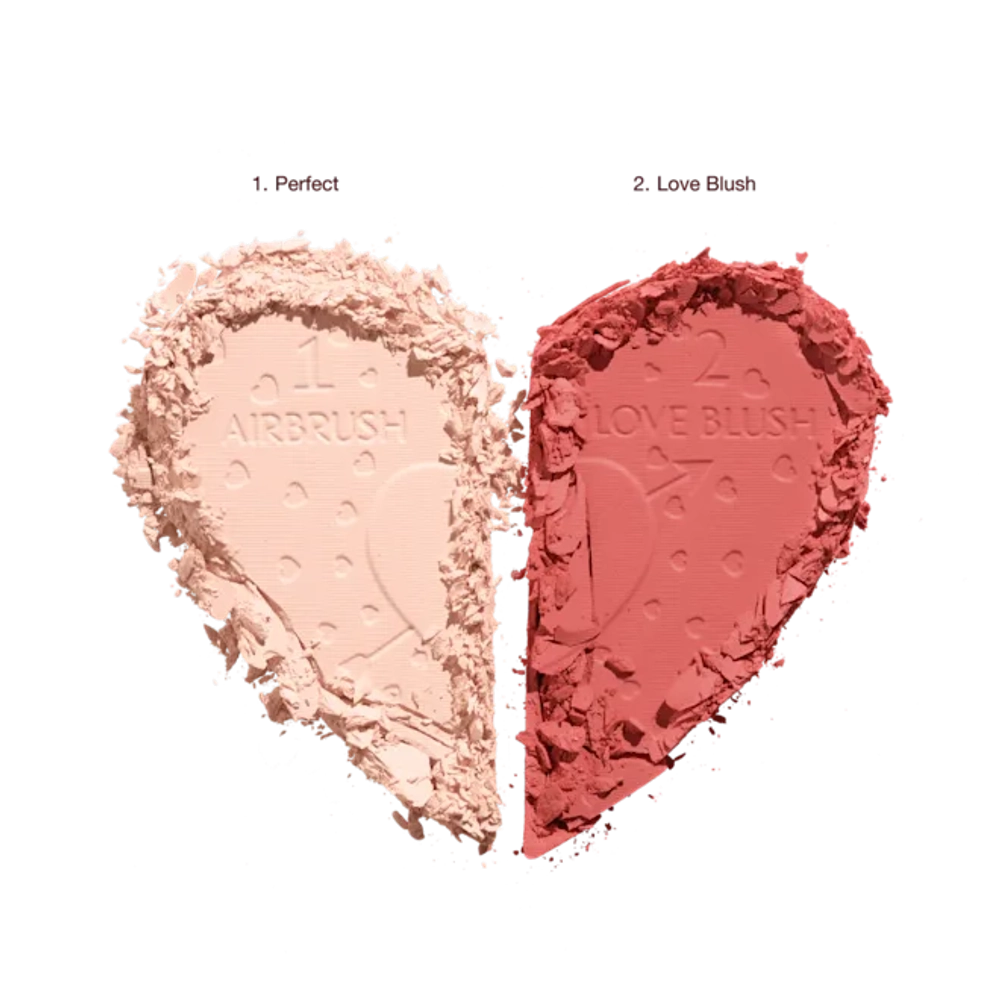 Палетка для лица Charlotte Tilbury Beauty Soulmates Face Palette Pillow Talk Flawless Rosewood