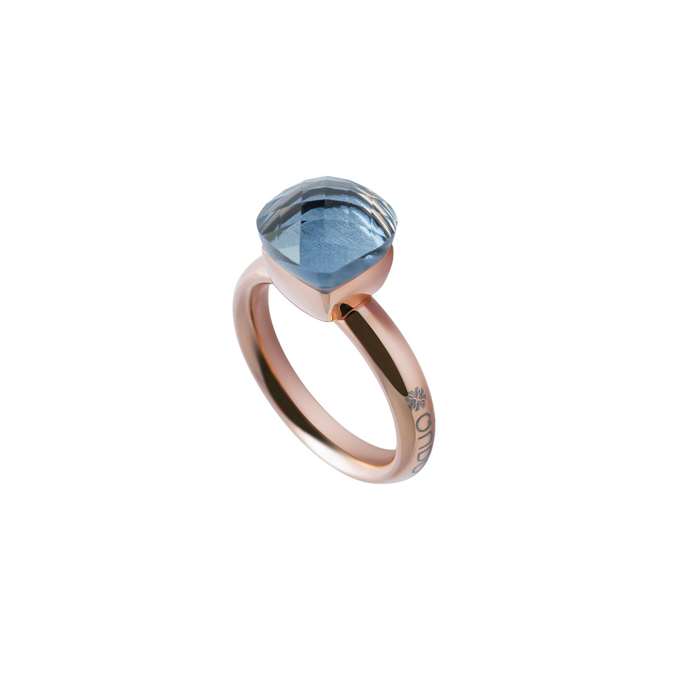 Кольцо Qudo Firenze hellblau 18 мм 611234 BL/RG