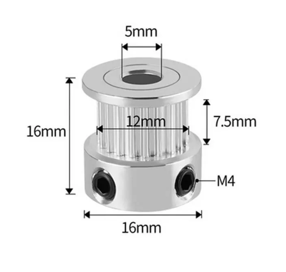 Шкив GT2 20 Start/Partner