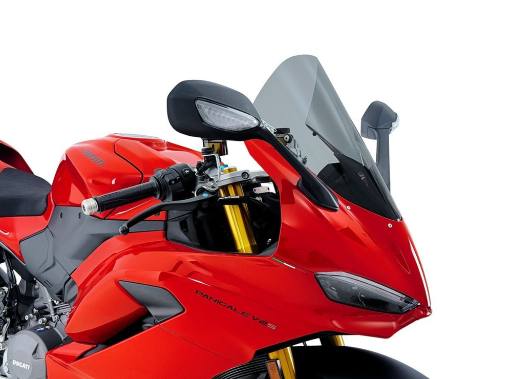 WRS Гоночное ветровое стекло +60мм Ducati Panigale V2 / S сильно затемненное DU044FS
