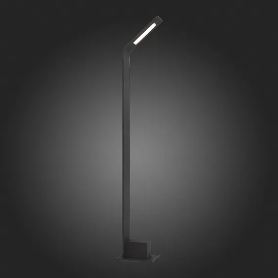SL094.445.01 Светильник уличный наземный ST-Luce Черный/Черный LED 1*6W 4000K ANSA