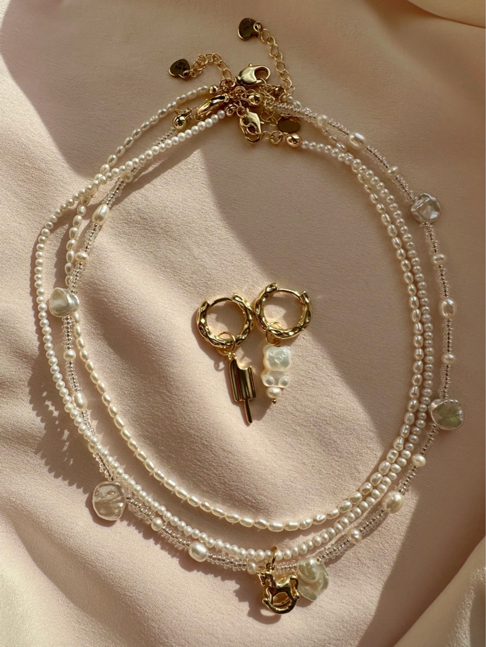 Серьги Эскимо мишка на Севере