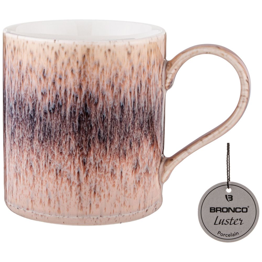 КРУЖКА BRONCO "LUSTER" 390 МЛ (МАЛ=4ШТ/КОР=24ШТ.)