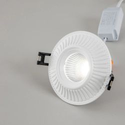 Citilux Дзета CLD042NW0 LED Встраиваемый светильник с диммером