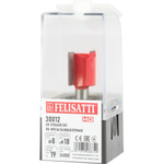 Фреза пазовая прямая FELISATTI 18х19мм хвостовик 8мм   30012