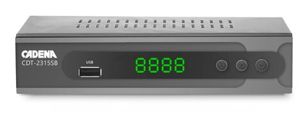 Приставка для цифрового ТВ CADENA CDT-2315SB