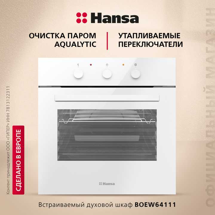 Духовой шкаф Hansa BOEW64111