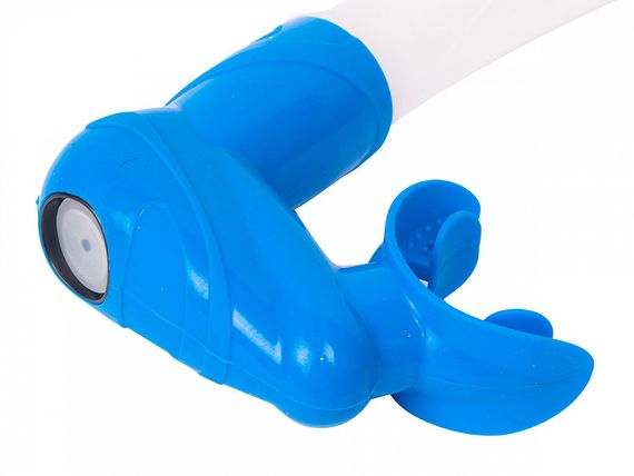 Трубка Sargan Агидель Сухая 2 прозрачная/синий морской