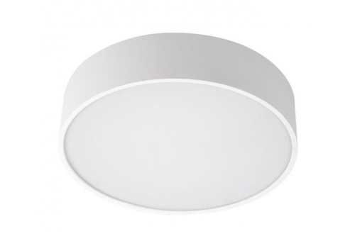 Потолочный накладной светильник ROUND-OUT-07-WH-WW (теплый белый свет, белый корпус) D350