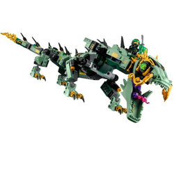 LEGO Ninjago: Механический дракон Зелёного ниндзя 70612 — Green Ninja Mech Dragon — Лего Ниндзяго