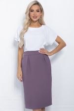 Платье Юстина (бело-розовое) П11311 LT Collection