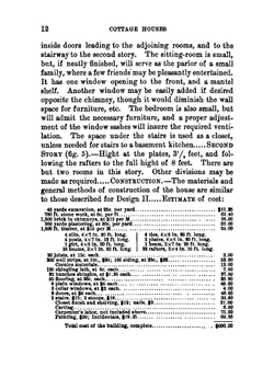 Cottage Houses for Village and Country Homes: Together with Complete Plans and Specifications | Samuel Burrage Reed