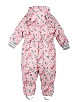 Комбинезон для новорожденных малышей утепленный осень