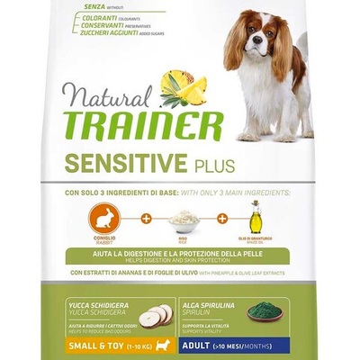 Trainer Dog Adult Small&Toy Sensitive Plus Rabbit - корм для собак карликовых и мелких пород, склонных к аллергии (кролик)