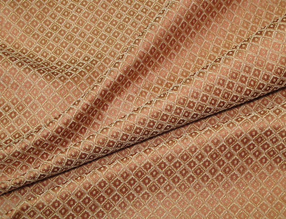 Жаккард Парадиз ромб коралл