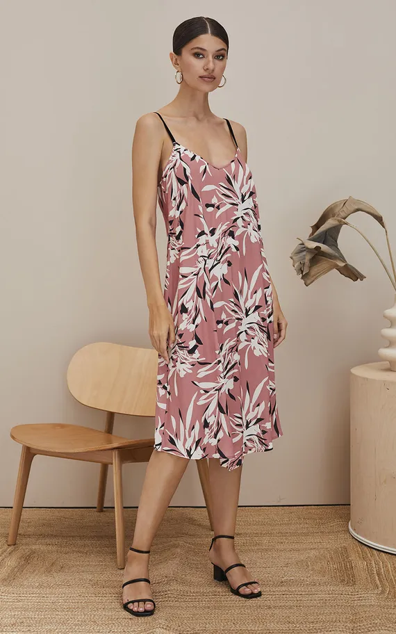 Сарафан 61706-2 Цветочный принт